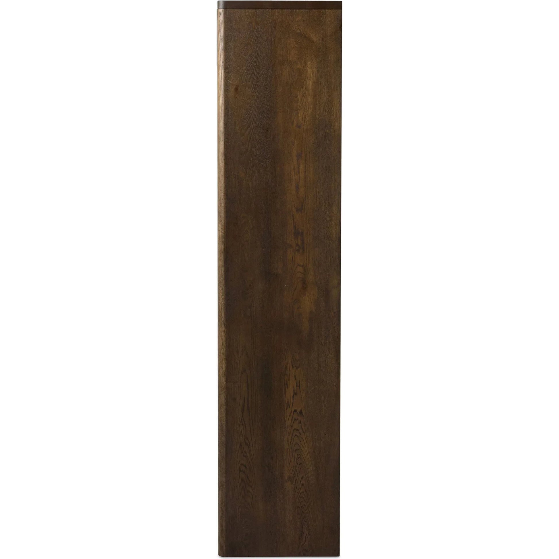 Arthur Bookcase by Four Hands in tobacco oak, tobacco oak veneer. Made from solid oak, oak veneer in a transitional style.