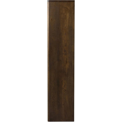 Arthur Bookcase by Four Hands in tobacco oak, tobacco oak veneer. Made from solid oak, oak veneer in a transitional style.