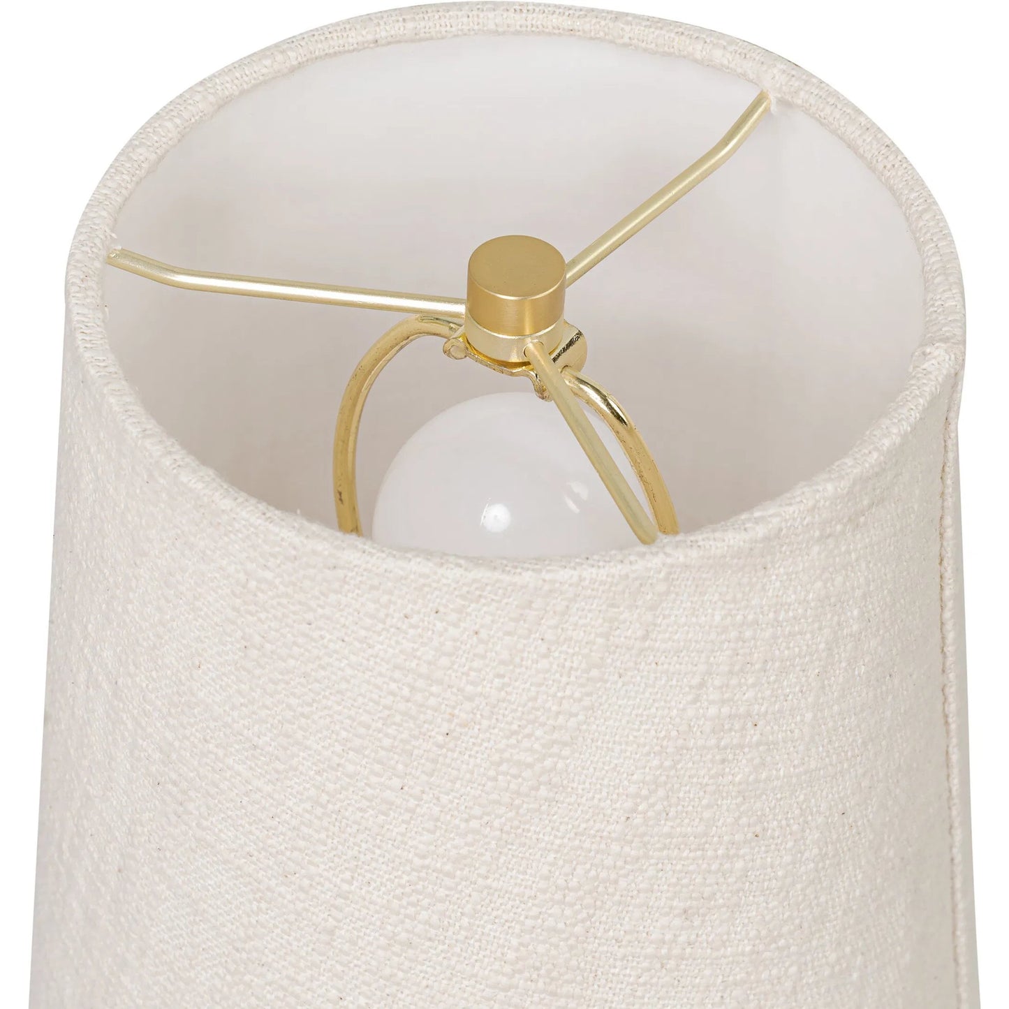003 SI-2535257 | Closeup | Nora Drum Table Lamp by Four Hands in light oak, antique brass, aged brass. Made from solid oak, steel, brass in a unique style.