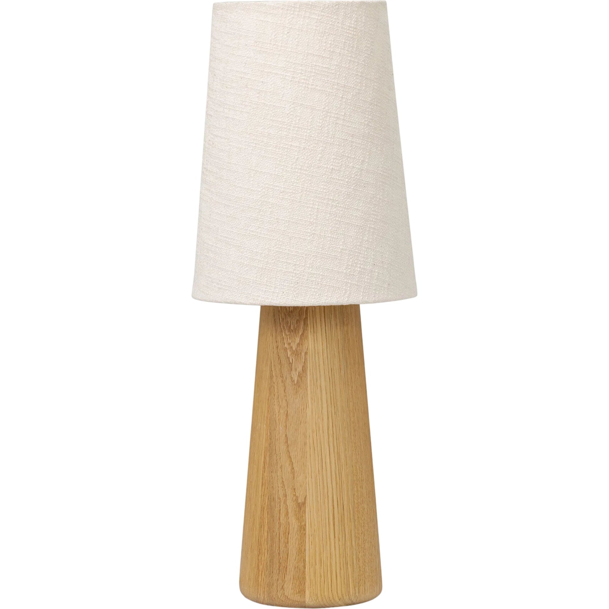 Nora Drum Table Lamp by Four Hands in light oak, antique brass, aged brass. Made from solid oak, steel, brass in a unique style.