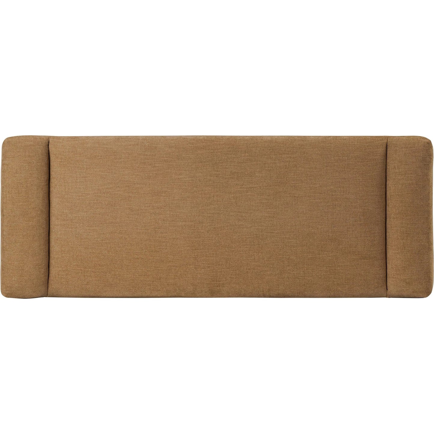 004 SI-2446605 | Additional Silo | Mariano Chaise by Four Hands in laughlin ochre, aged natural oak veneer. Made from 97% polyester, 3% flax/linen, thick oak veneer, solid oak in a transitional style.