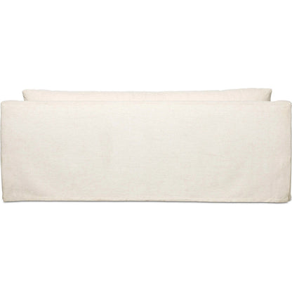 Ulla Sleeper Sofa by Four Hands in crypton nomad snow, warm ash. Made from 92% polyester, 8% flax/linen, solid ash in a unique style.
