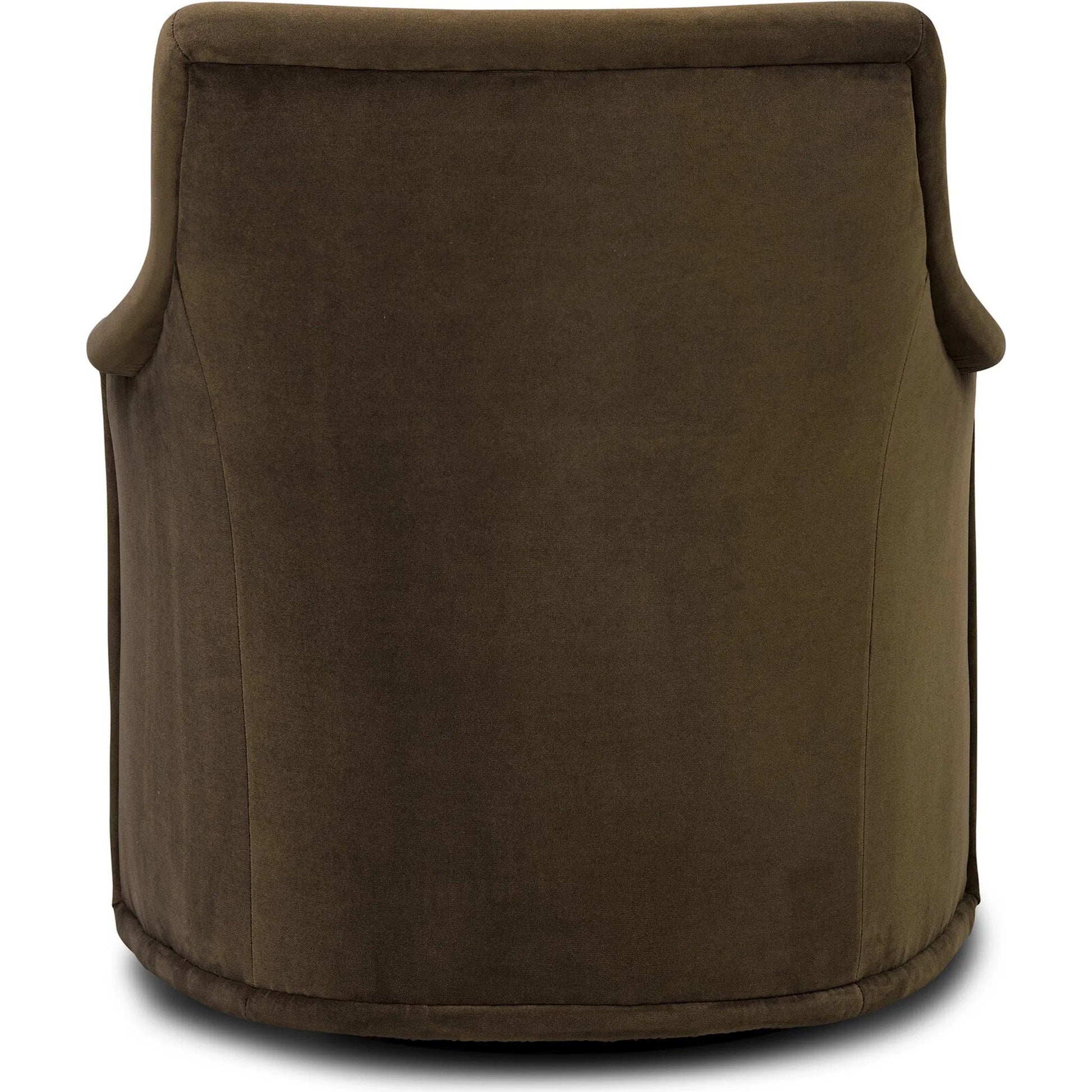 Blaire Swivel Chair by Four Hands in crypton henry coffee. Made from 100% polyester in a transitional style.