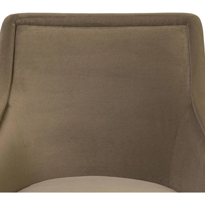 Blaire Swivel Chair by Four Hands in crypton henry coffee. Made from 100% polyester in a transitional style.