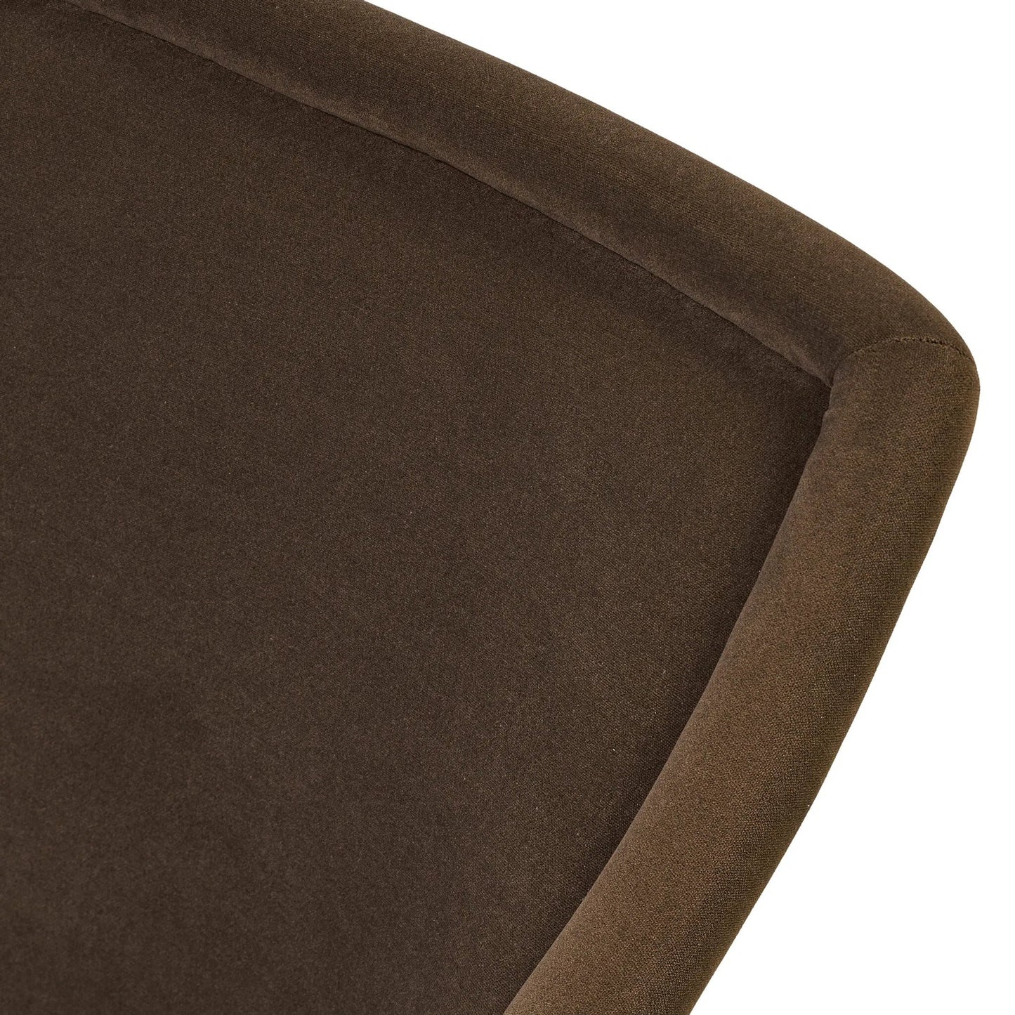 022 SI-2635277 | Closeup | Blaire Swivel Chair by Four Hands in crypton henry coffee. Made from 100% polyester in a transitional style.
