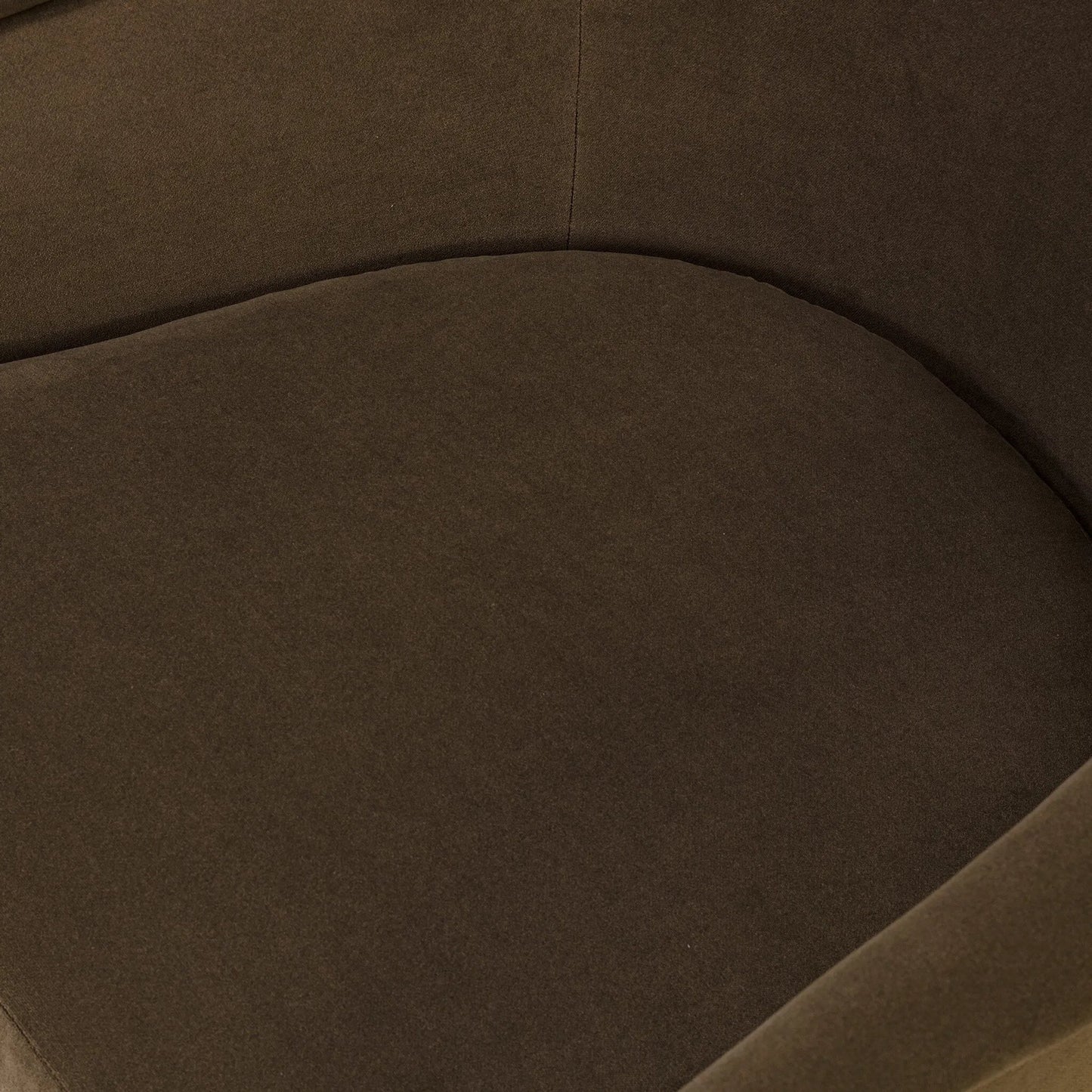 023 SI-2635277 | Closeup | Blaire Swivel Chair by Four Hands in crypton henry coffee. Made from 100% polyester in a transitional style.
