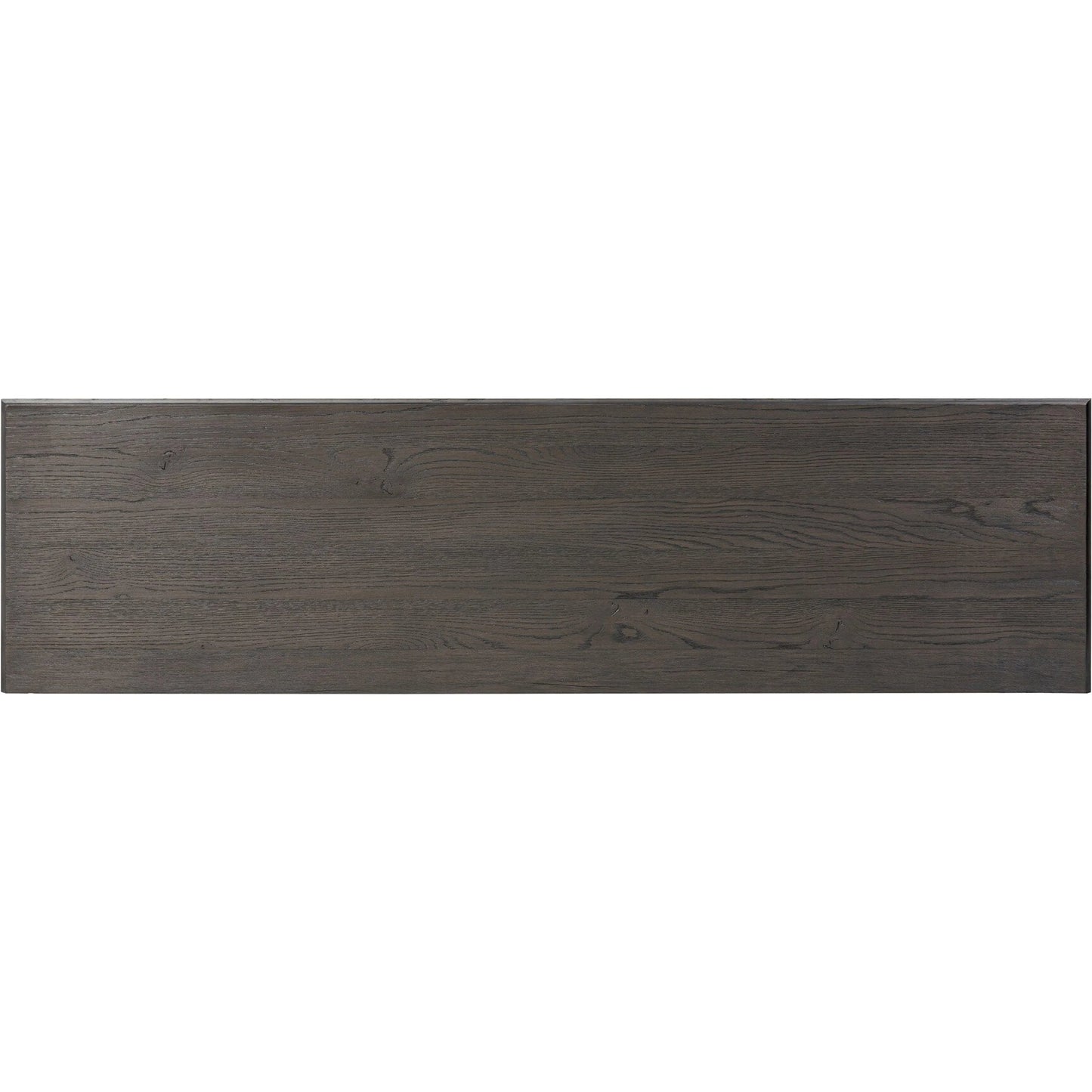 005 SI-2446495 | Additional Silo | Alden Media Console by Four Hands in worn black oak veneer, mottled gunmetal. Made from thick oak veneer, solid oak, iron in a traditional style.