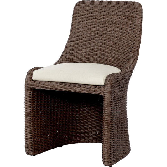 Blaire Outdoor Dining Chair by Four Hands. Made from unique in a rustic style.