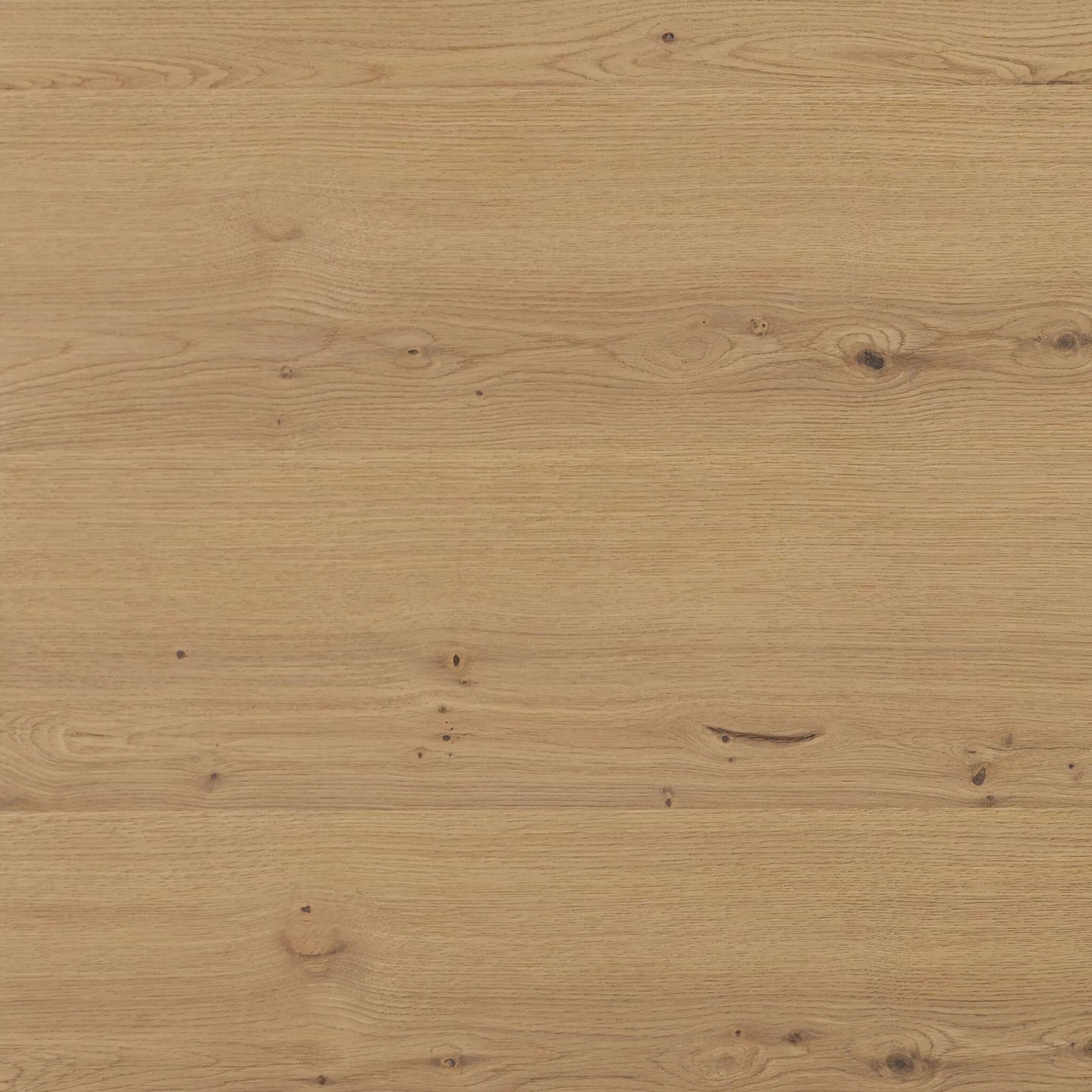 005 SI-2446545 | Closeup | Emmer Dining Table by Four Hands in aged smoked oak, aged smoked oak veneer. Made from solid oak, thick oak veneer in a transitional style.