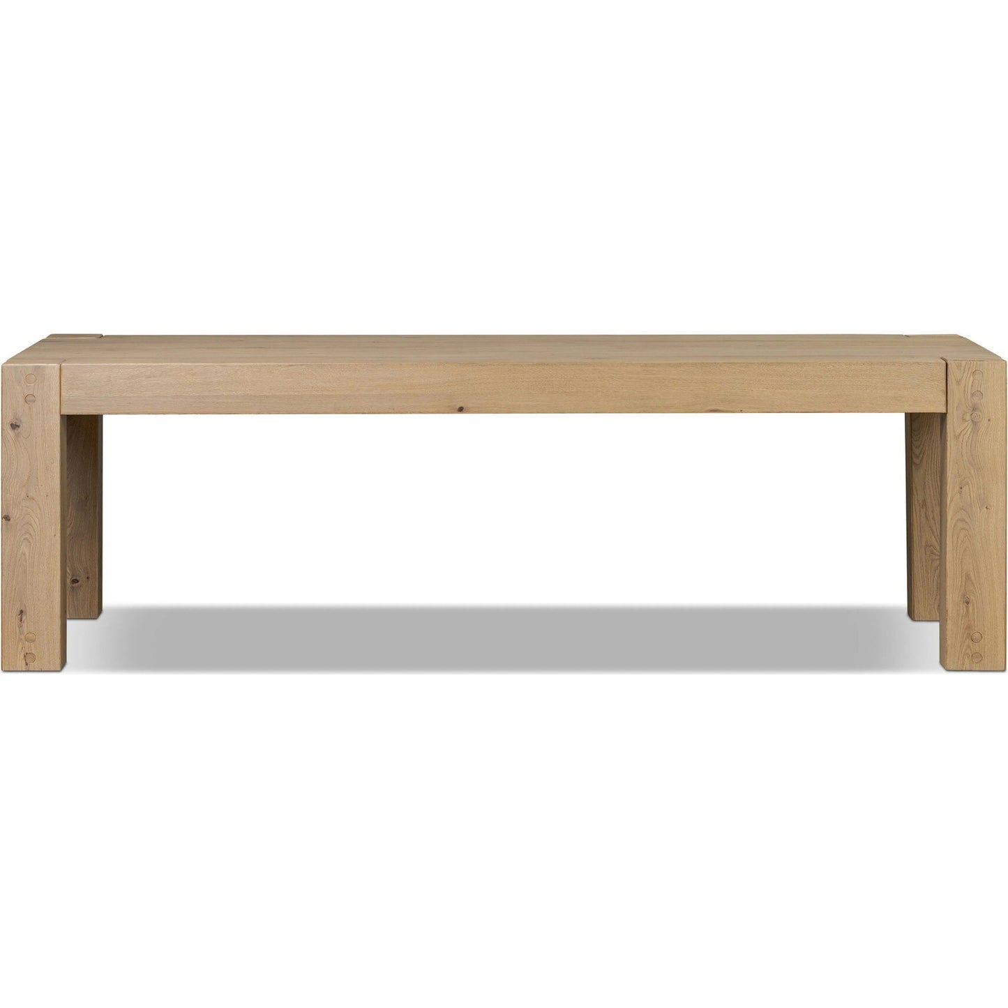 002 SI-2446545 | Additional Silo | Emmer Dining Table by Four Hands in aged smoked oak, aged smoked oak veneer. Made from solid oak, thick oak veneer in a transitional style.