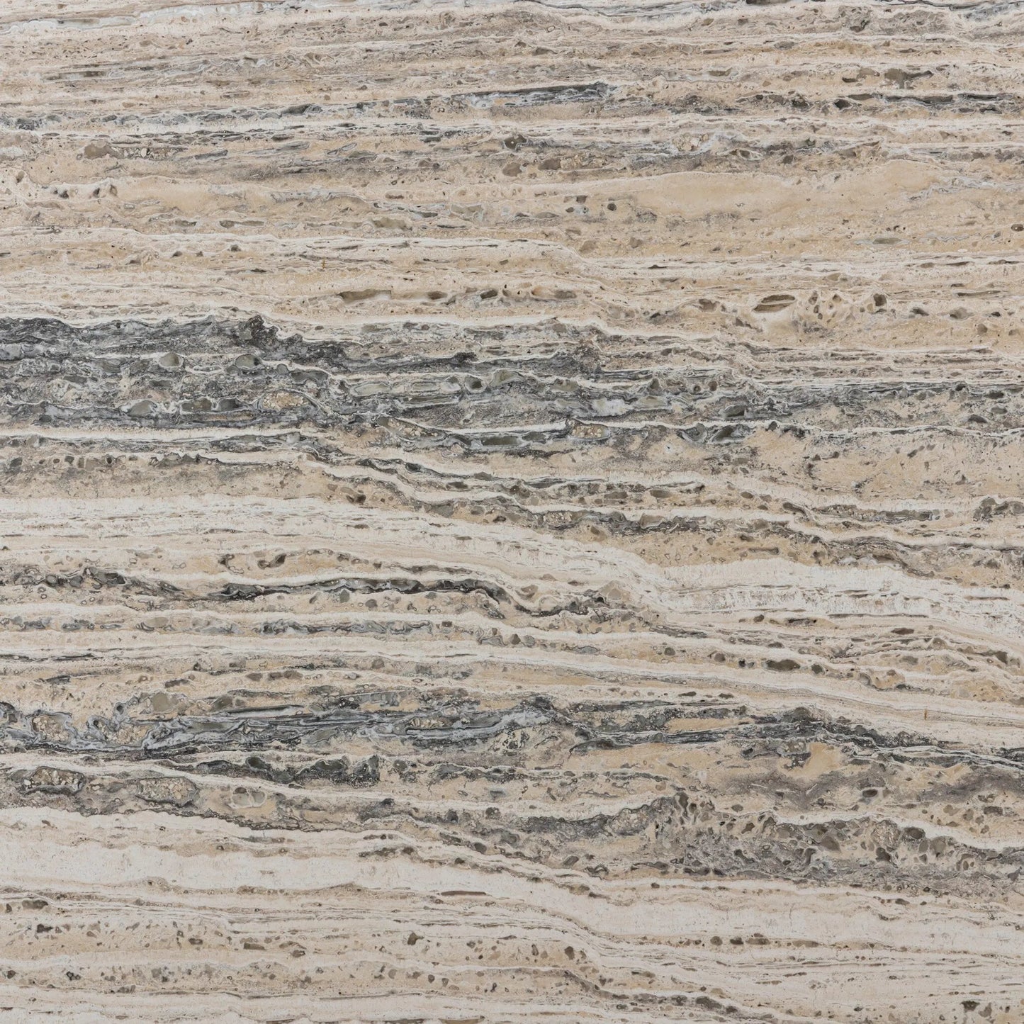 003 SI-2531573 | Closeup | Angelo Coffee Table by Four Hands in white travertine, white tessellated travertine. Made from solid travertine in a transitional style.