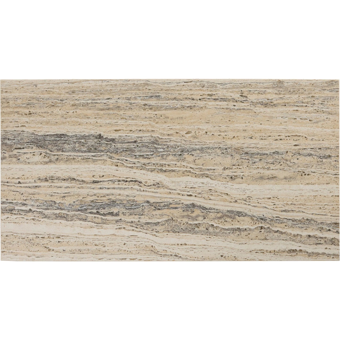 002 SI-2531573 | Additional Silo | Angelo Coffee Table by Four Hands in white travertine, white tessellated travertine. Made from solid travertine in a transitional style.