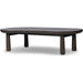 Clara Coffee Table by Four Hands. Made from oak veneer, solid oak in a transitional style.