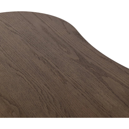 Clara Coffee Table by Four Hands. Made from oak veneer, solid oak in a transitional style.