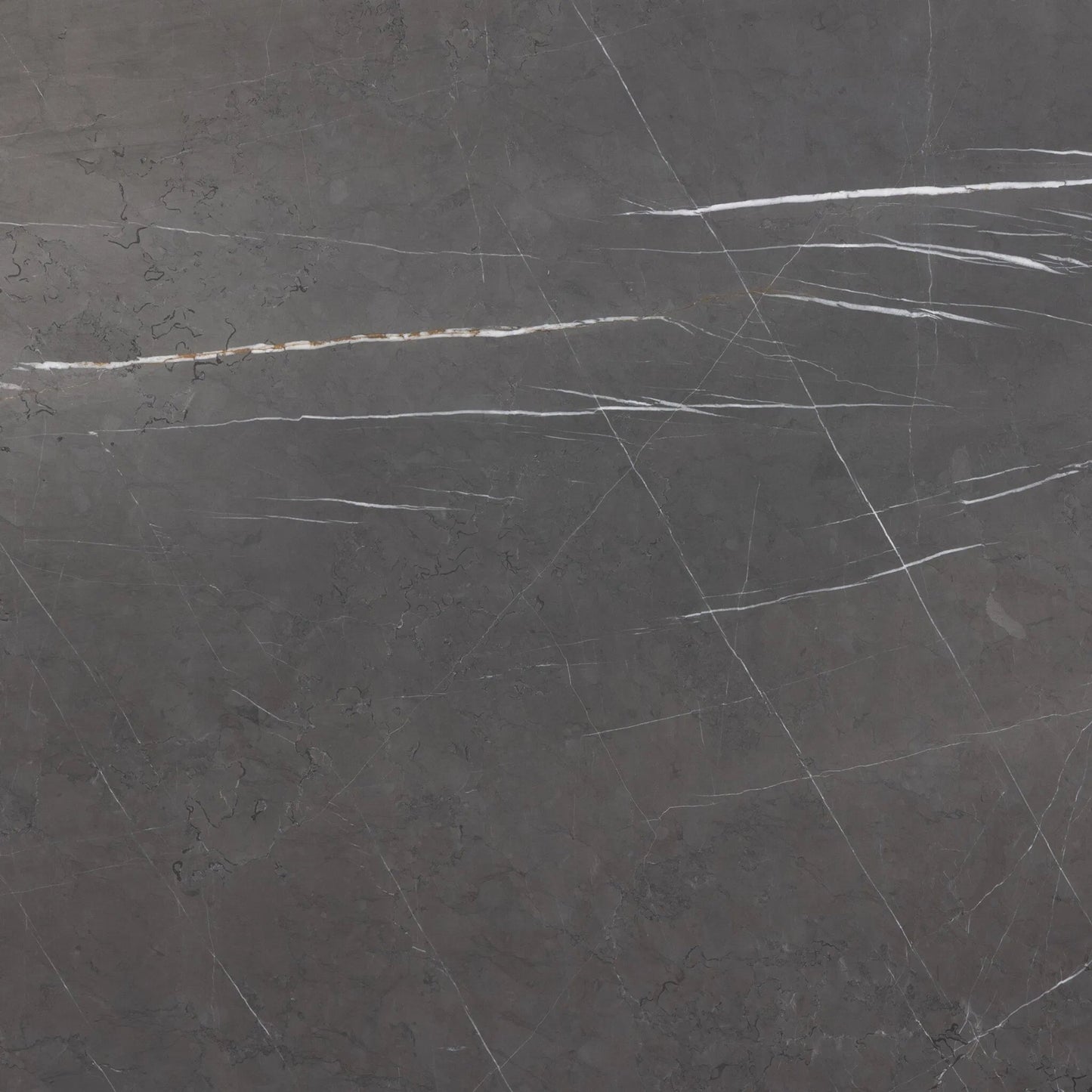 005 SI-2531683 | Closeup | Rayna Coffee Table by Four Hands in grey italian marble, rubbed bronze. Made from solid marble, iron in a unique style.