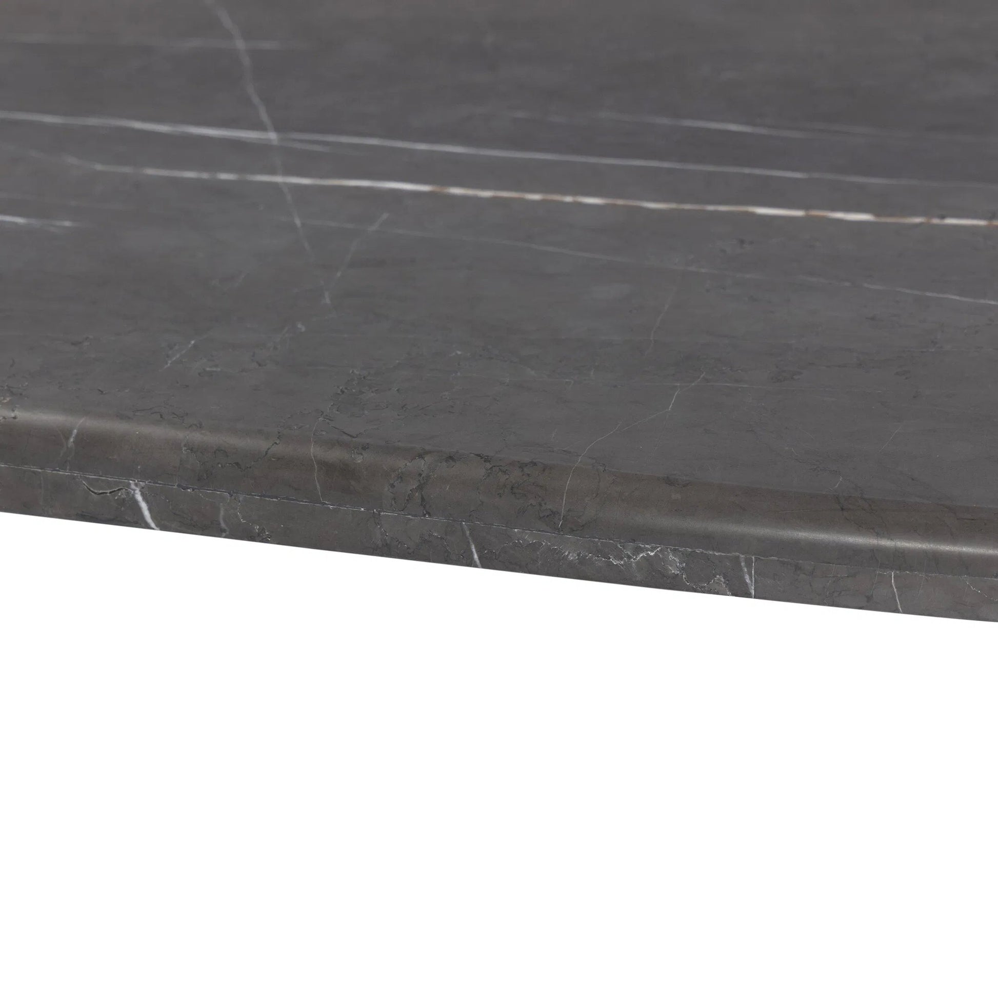 Rayna Coffee Table by Four Hands in grey italian marble, rubbed bronze. Made from solid marble, iron in a unique style.