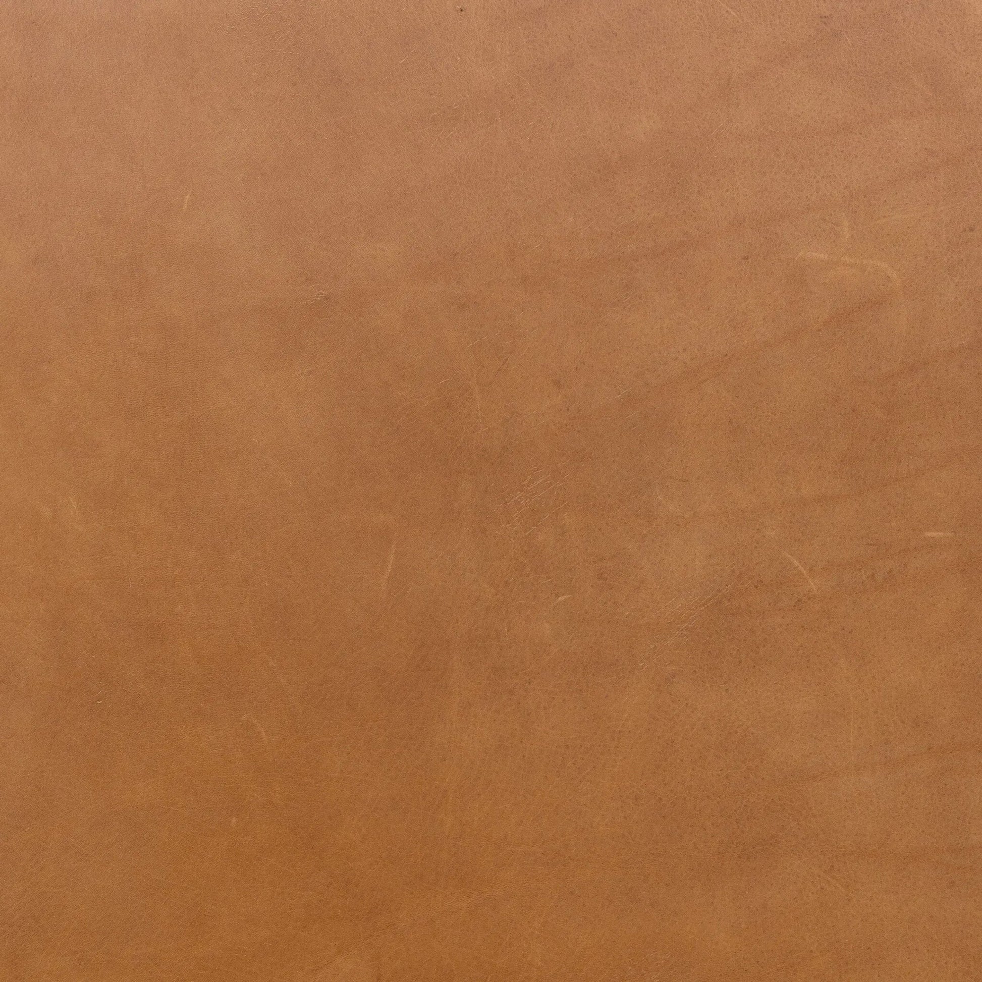 Rane Bed by Four Hands in heirloom sienna, honey brown oak veneer, honey brown oak. Made from top grain leather, thick oak veneer, solid oak in a transitional style.