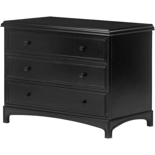 Kurk Nightstand by Four Hands in black. Made from iron in a unique style.