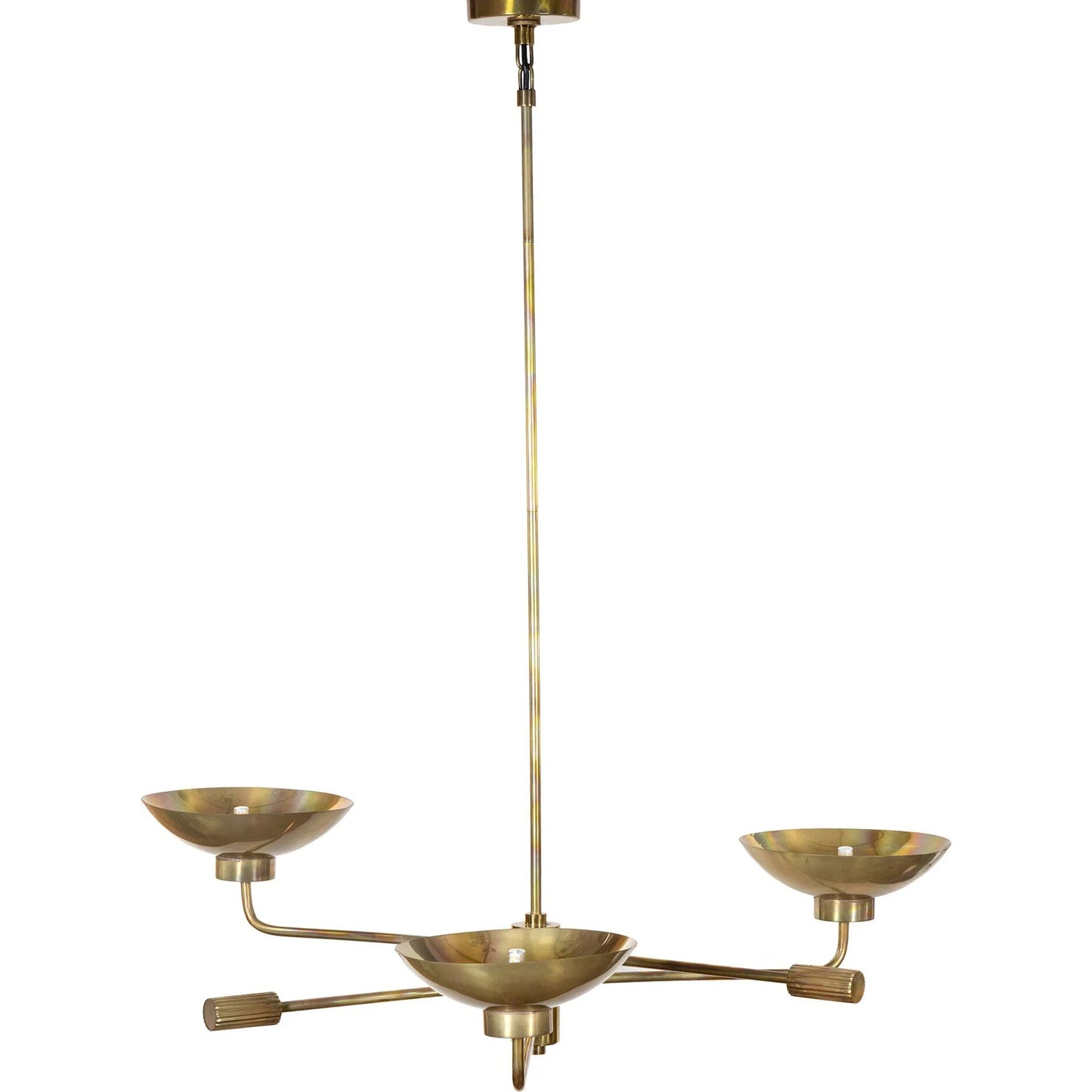 002 SI-2446602 | Additional Silo | Lund Chandelier by Four Hands in burnt brass. Made from brass in a modern style.