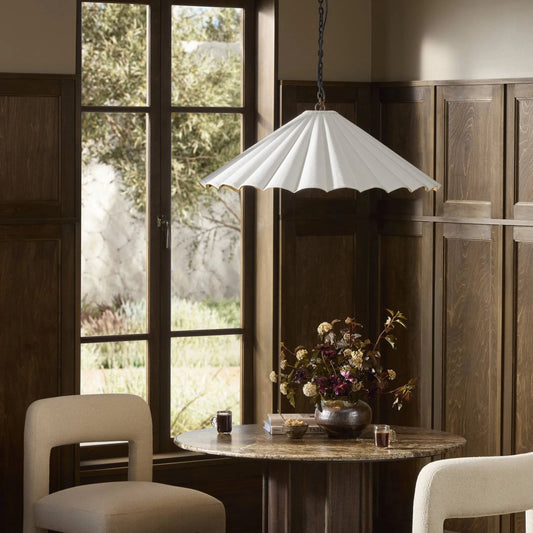 Fiorella Pendant by Four Hands. Made from iron, 100% cotton in a unique style.