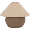 Light Sand Ceramic, Antique Brass Iron