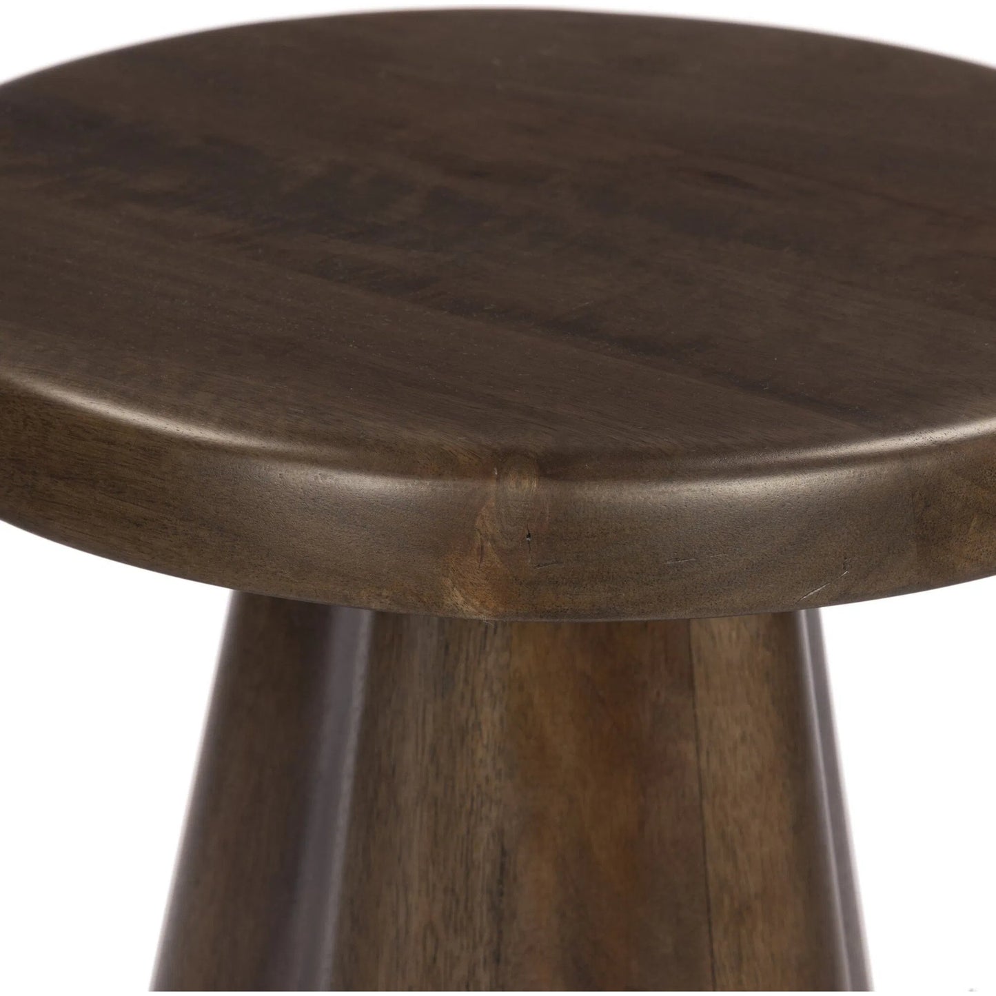 006 SI-2446588 | Closeup | Jinx End Table by Four Hands in tawny mango. Made from solid mango in a traditional style.