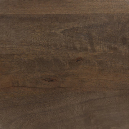 Jinx End Table by Four Hands in tawny mango. Made from solid mango in a traditional style.