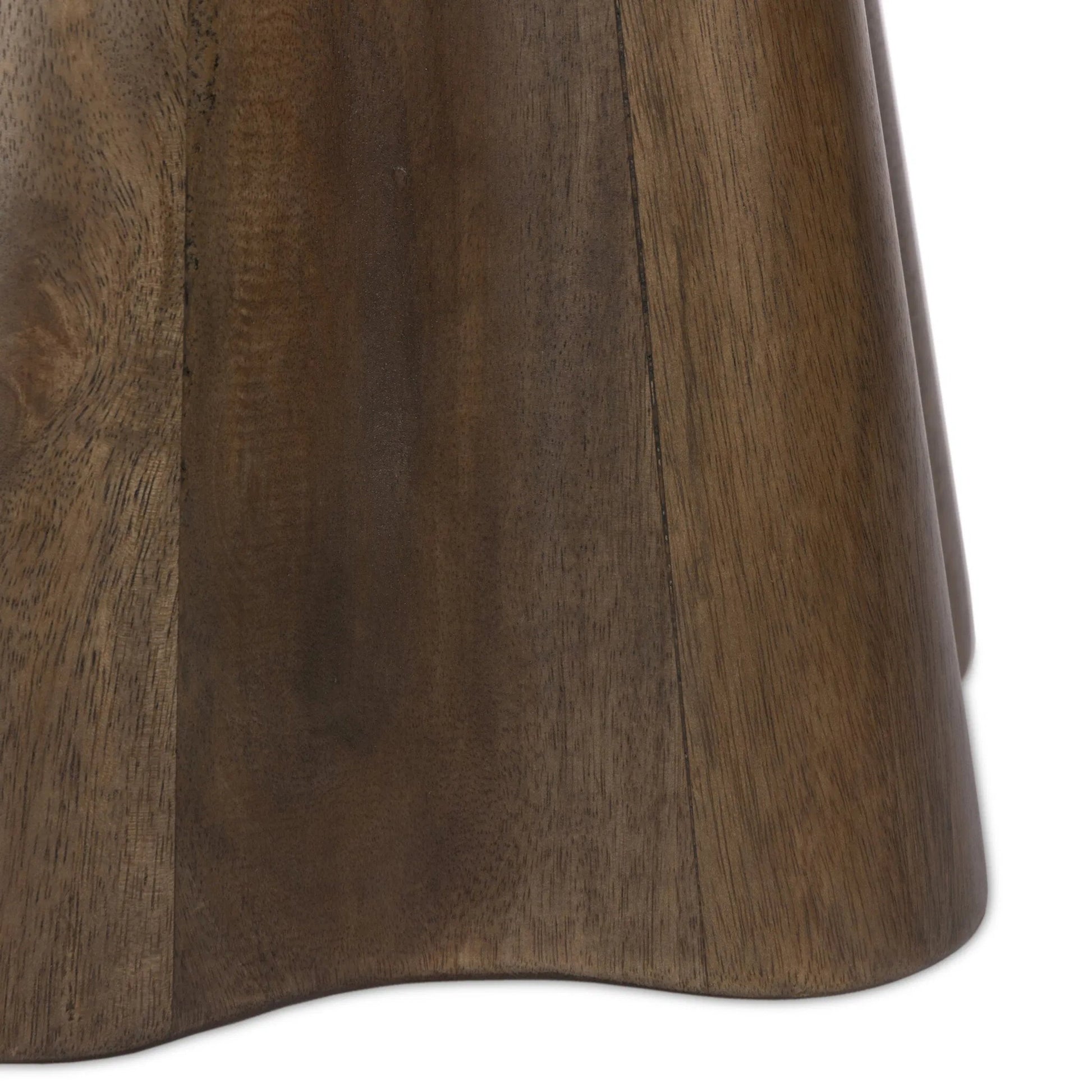 Jinx End Table by Four Hands in tawny mango. Made from solid mango in a traditional style.