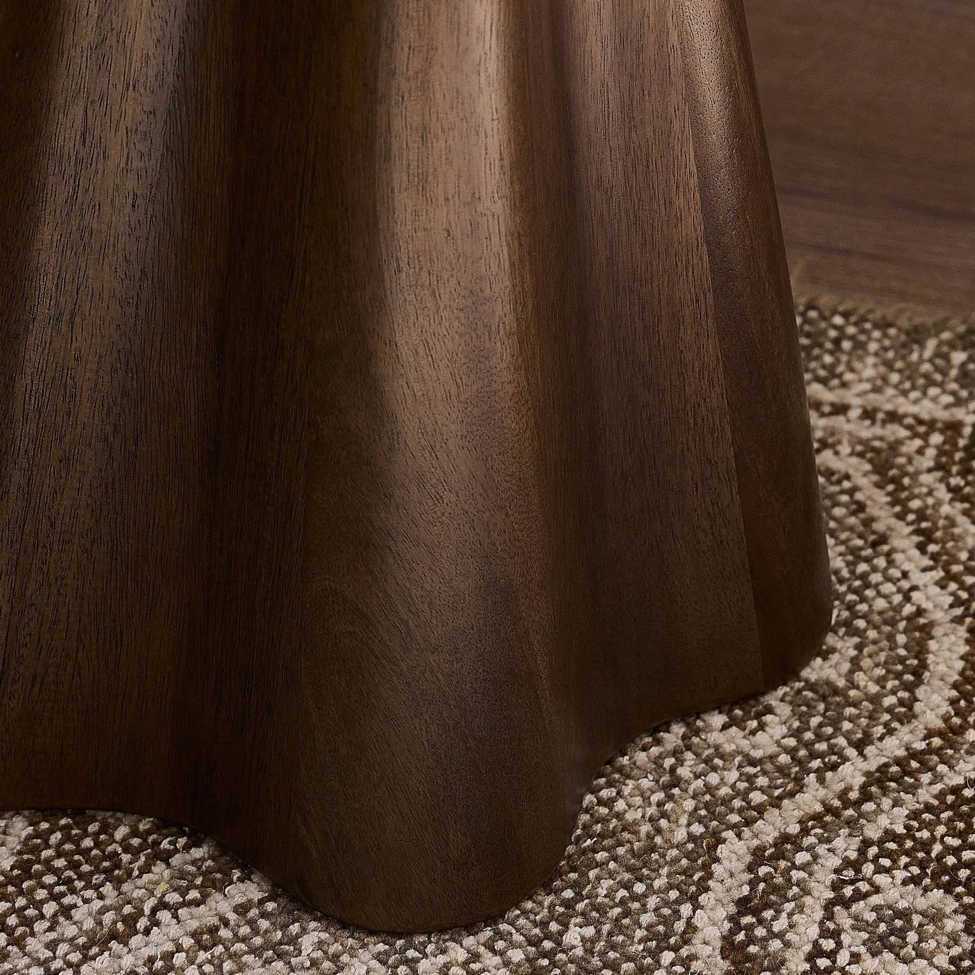 Jinx End Table by Four Hands in tawny mango. Made from solid mango in a traditional style.