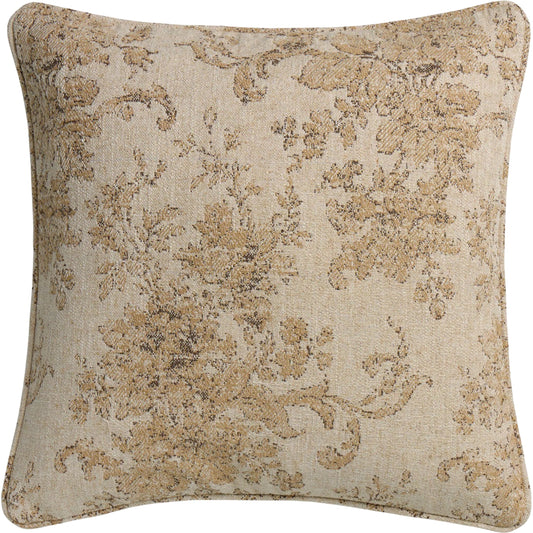 April Pillow (Cover Only) by Four Hands in fallingbrook natural. Made from 53% polyester, 33% rayon, 14% linen in a unique style.