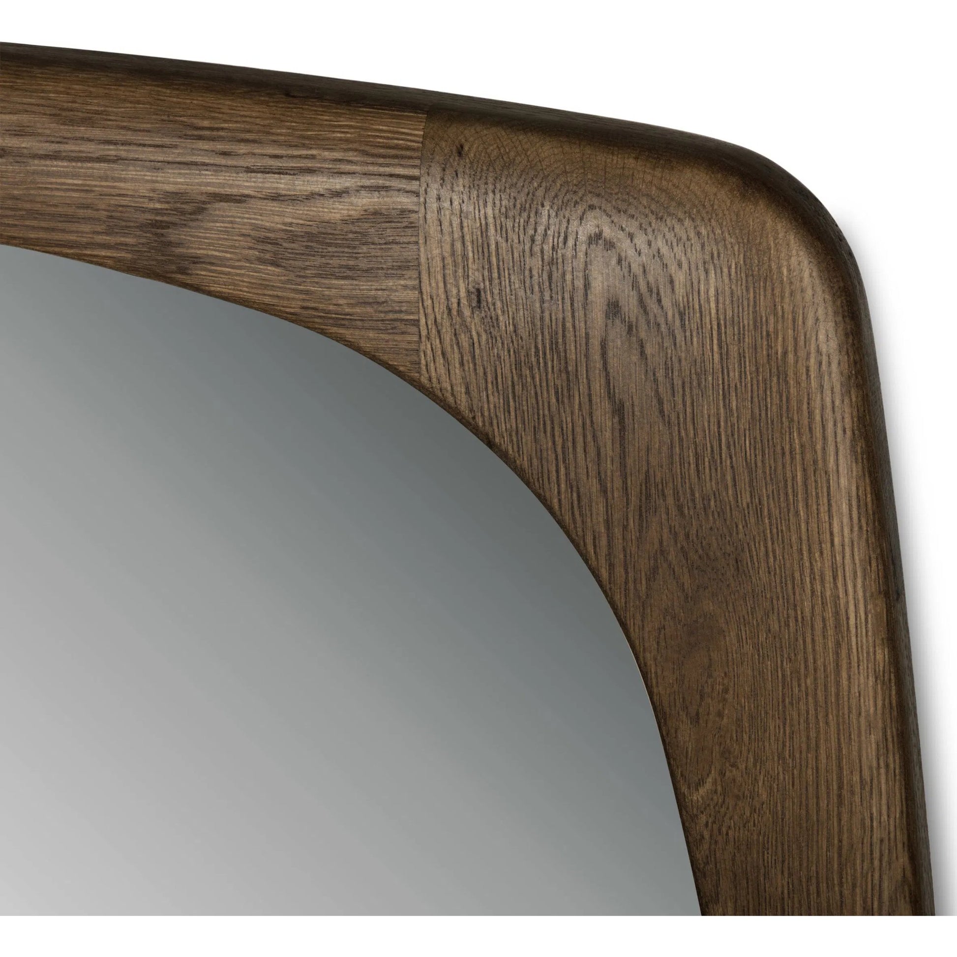 Jai Wall Mirror by Four Hands. Made from solid oak, mirror in a transitional style.