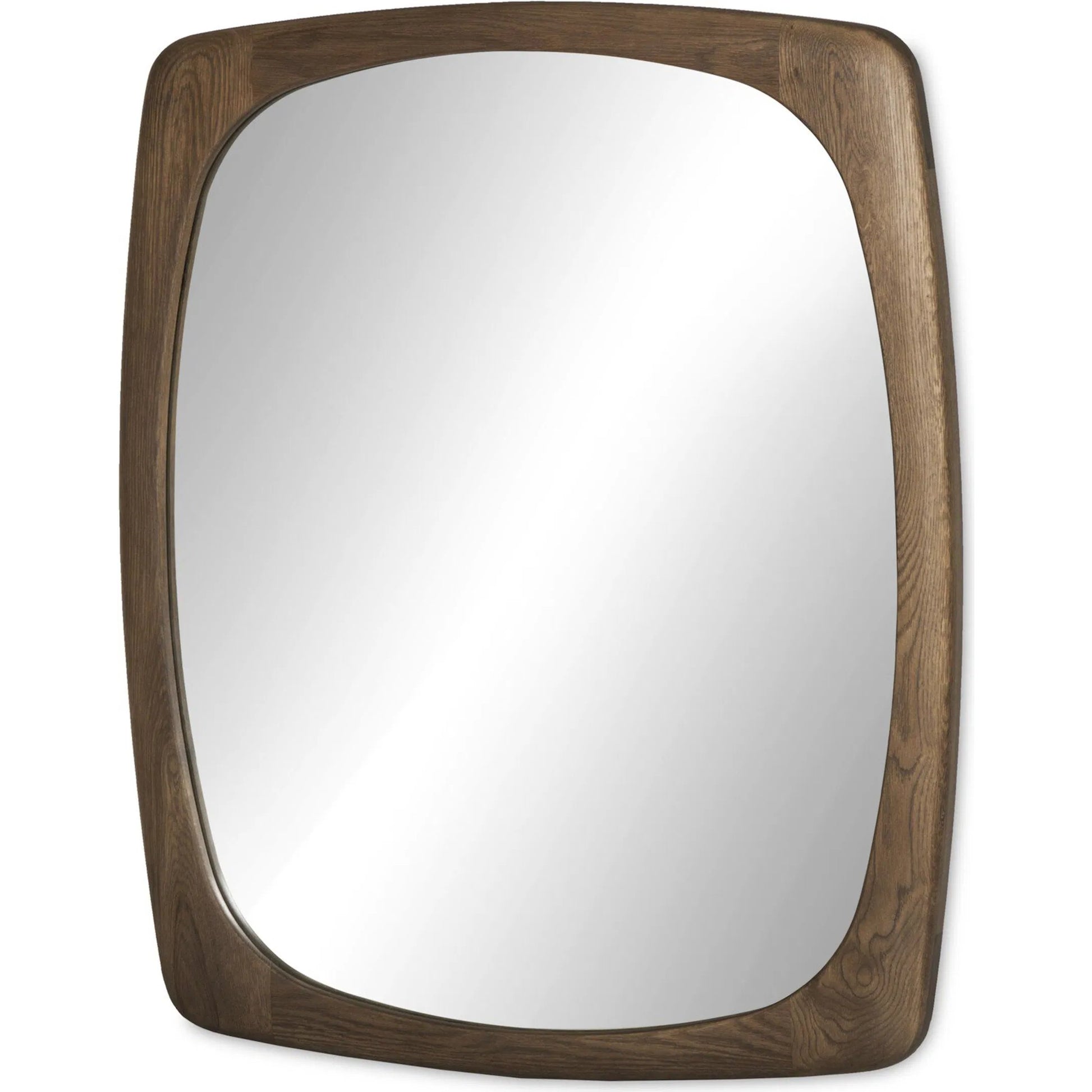 Jai Wall Mirror by Four Hands. Made from solid oak, mirror in a transitional style.