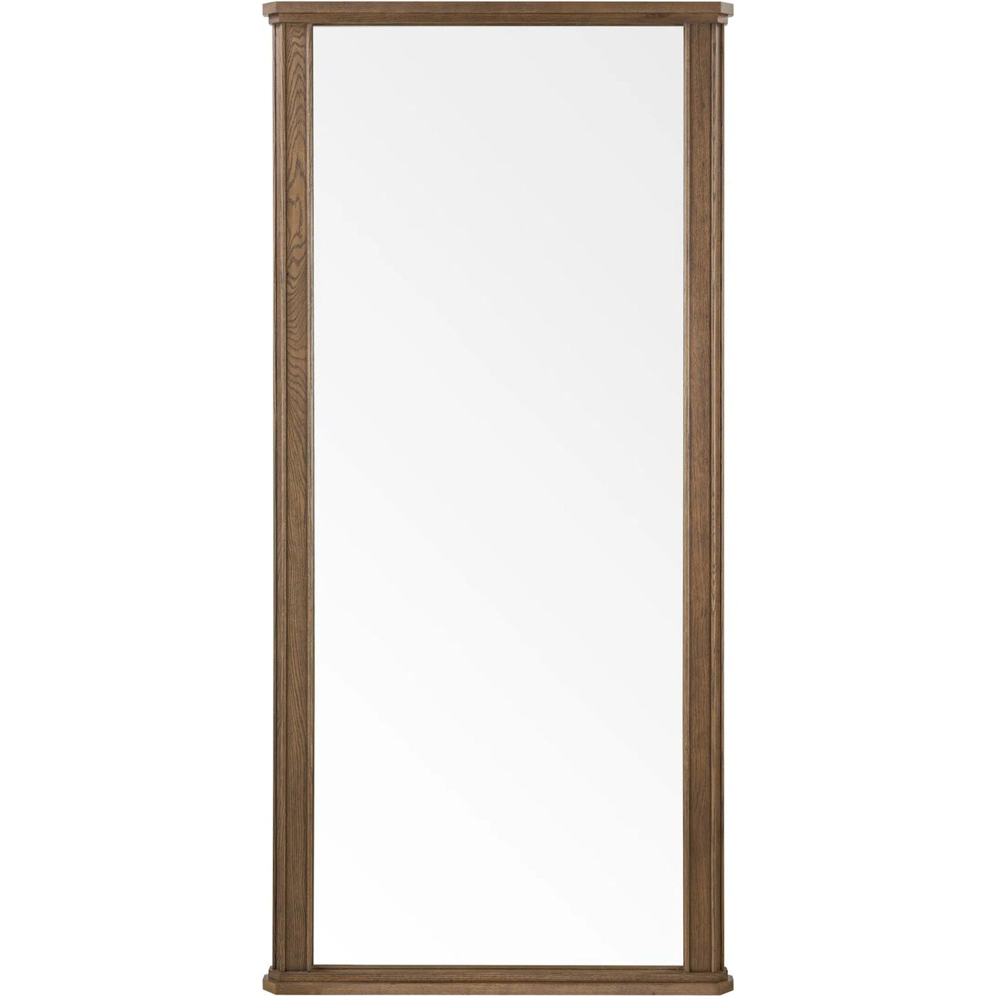 001 SI-2446597 | Primary Silo | Kish Mirror by Four Hands in umber oak solid. Made from solid oak, glass in a traditional style.