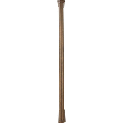 Kish Mirror by Four Hands in umber oak solid. Made from solid oak, glass in a traditional style.