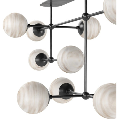 Armstrong Linear Chandelier by Four Hands. Made from unique in a modern style.