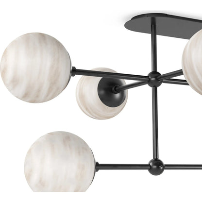Armstrong Linear Chandelier by Four Hands. Made from unique in a modern style.