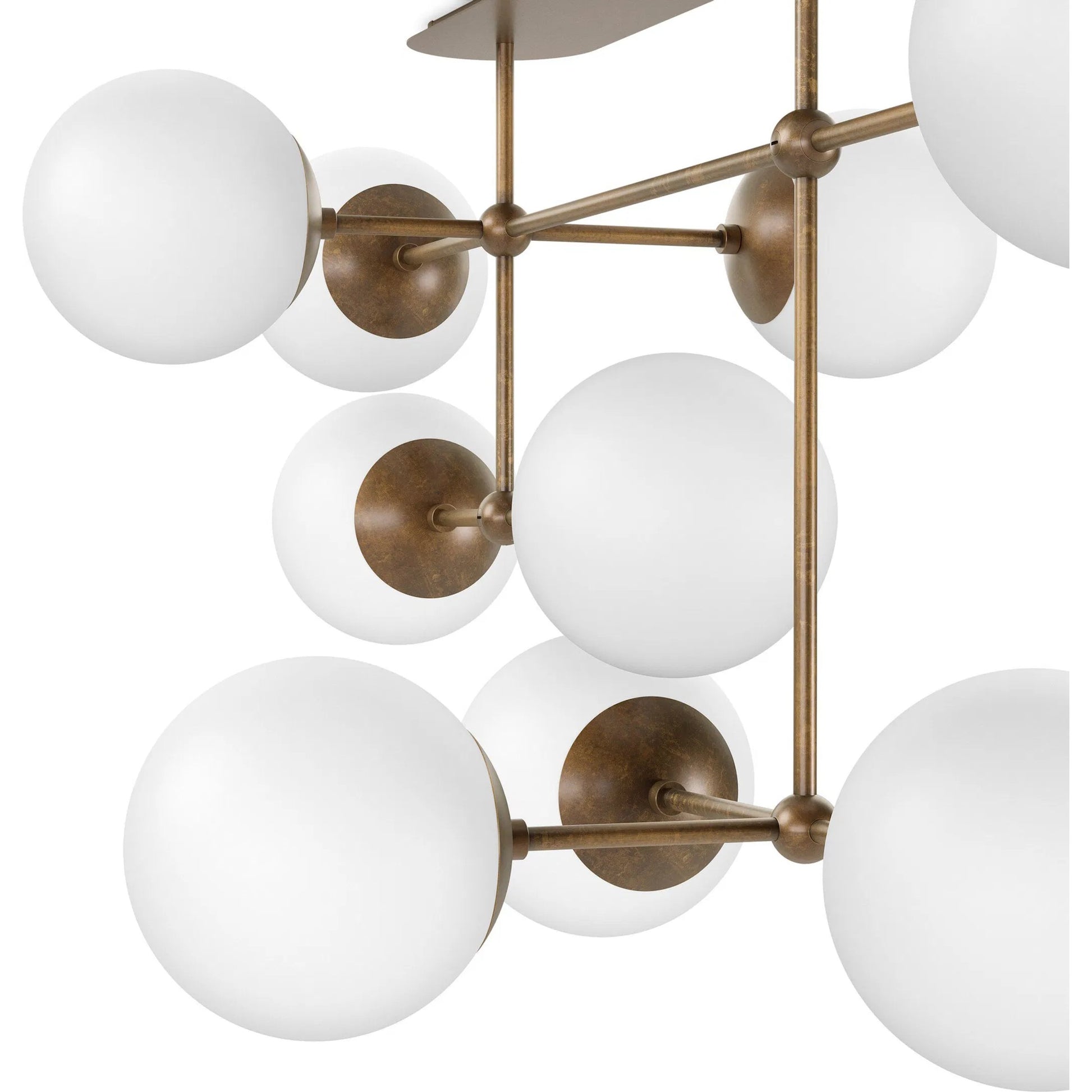 Armstrong Linear Chandelier by Four Hands. Made from unique in a modern style.