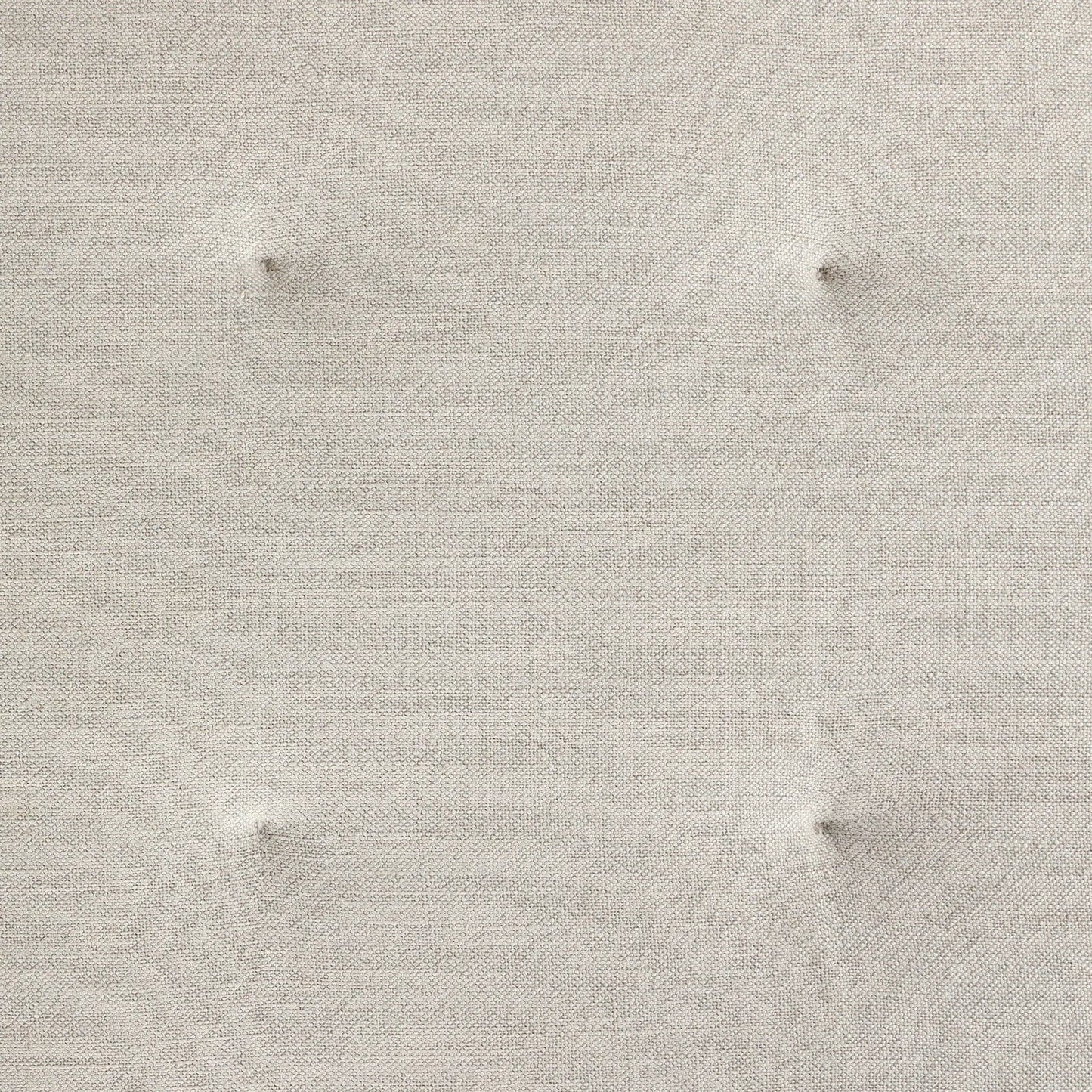 018 SI-2513318 | Closeup | Senna Outdoor Dining Bench by Four Hands in vintage white, alessi linen. Made from 100% polyethylene, 100% polypropylene in a rustic style.