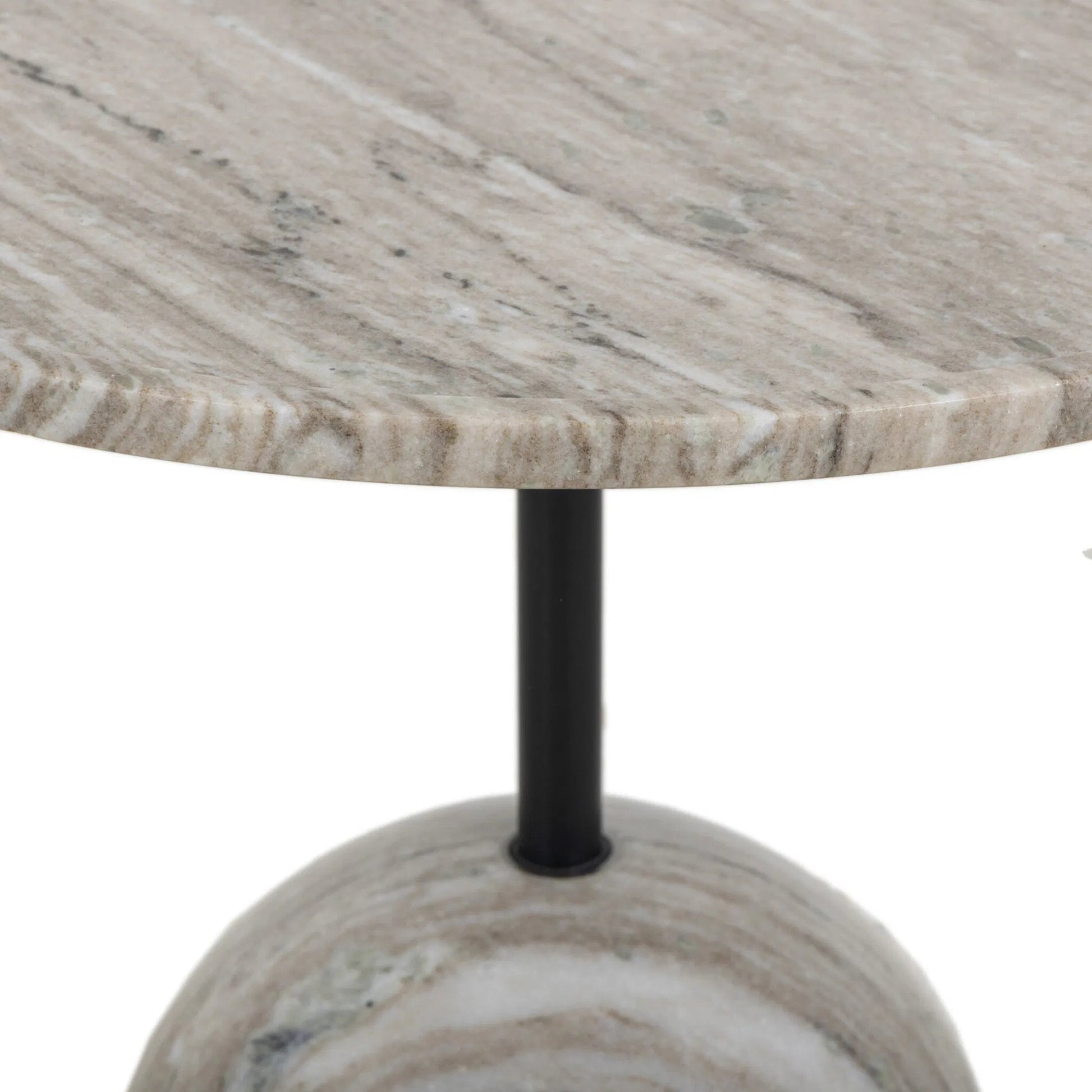 Viola End Table by Four Hands. Made from solid marble, iron in a unique style.