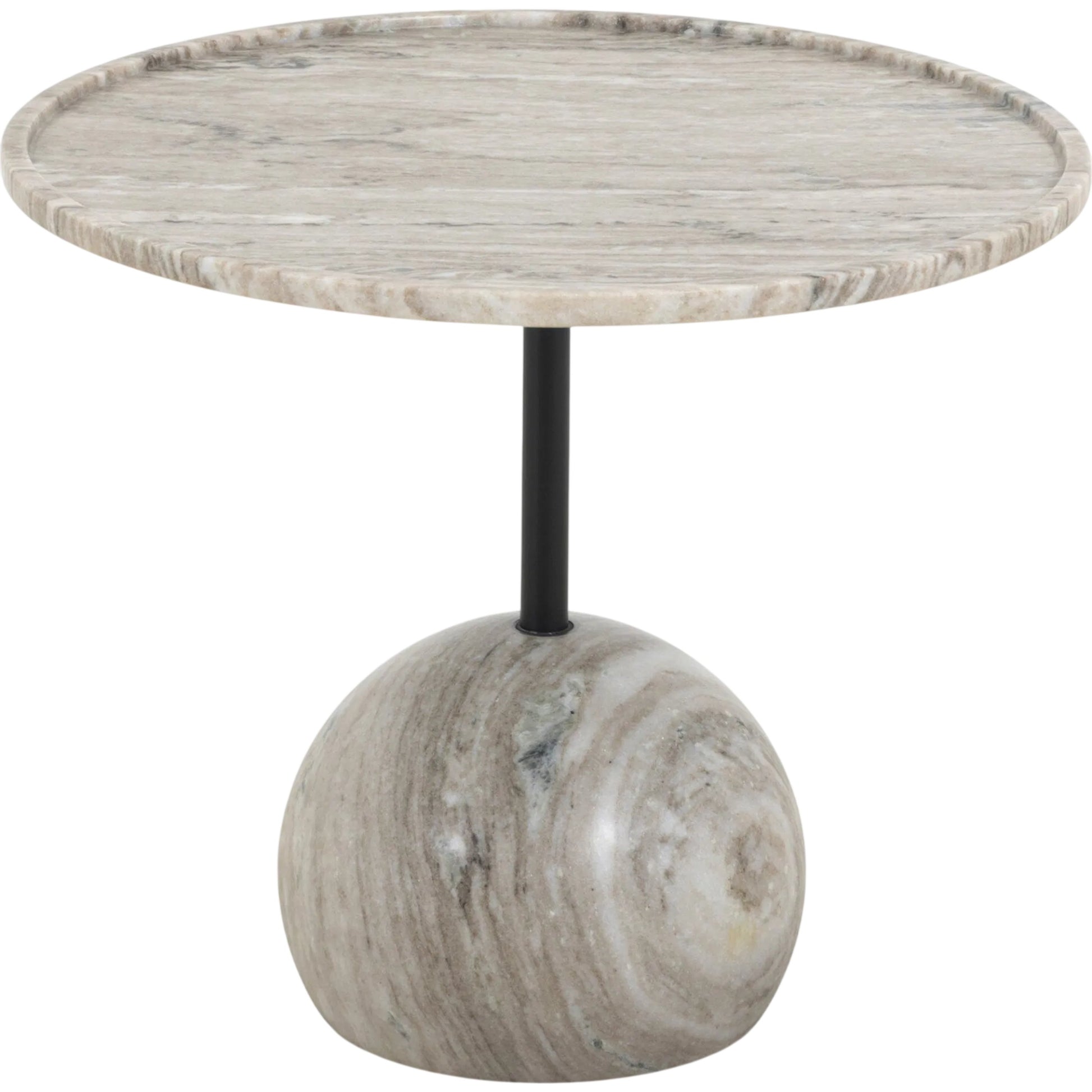 Viola End Table by Four Hands. Made from solid marble, iron in a unique style.