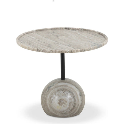 Viola End Table by Four Hands. Made from solid marble, iron in a unique style.