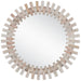 Diza Mirror by Currey and Company. Made from wood, glass in a modern style.