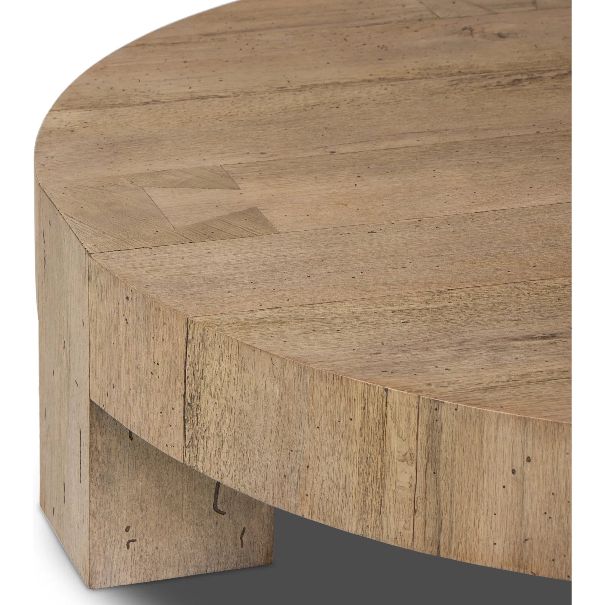 Abaso Round Coffee Table by Four Hands. Made from unique in a unique style.