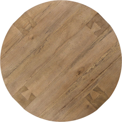 Abaso Round Coffee Table by Four Hands. Made from unique in a unique style.