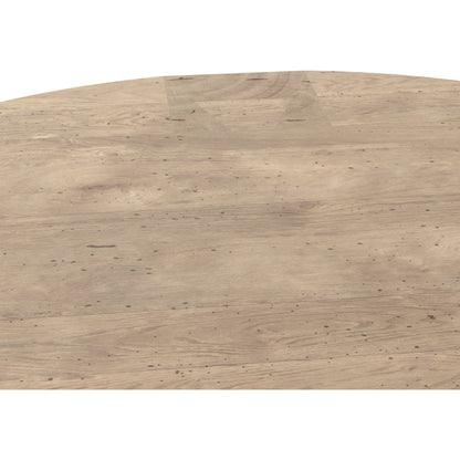 Abaso Round Coffee Table by Four Hands. Made from unique in a unique style.