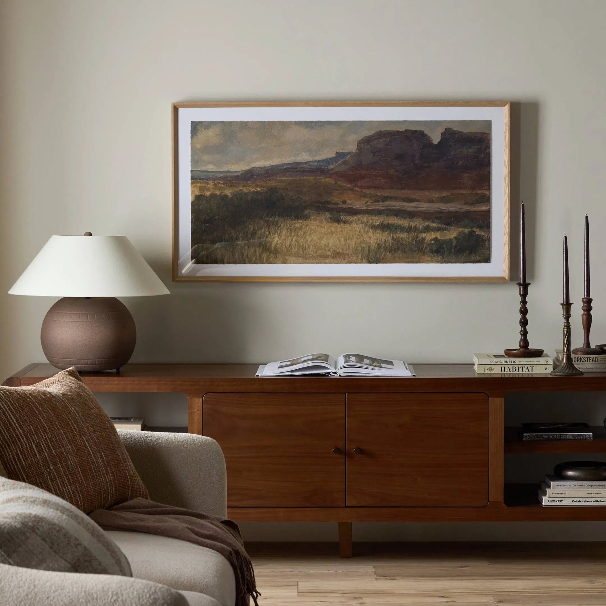 Desert Hues I by Aileen Fitzgerald by Four Hands. Made from textured fine art paper in a unique style.