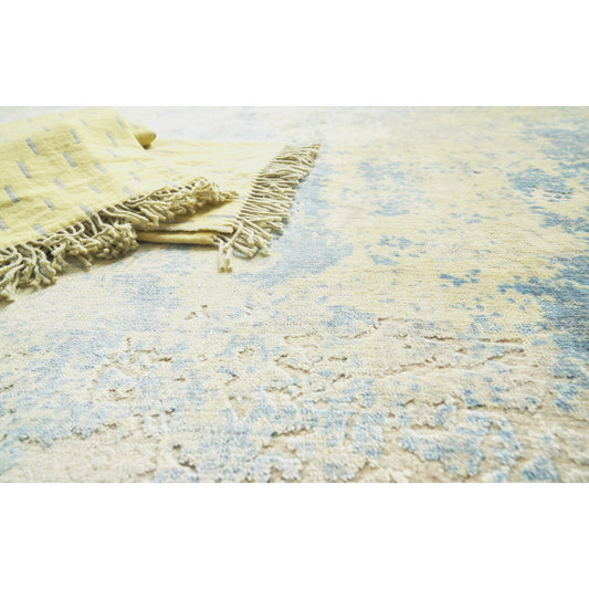 Roset 2508 Rug by Exquisite Rugs in beige/blue. Made from unique in a unique style.