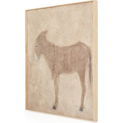 Burro Marron by Paul Meyer by Four Hands. Made from maple panel in a unique style.