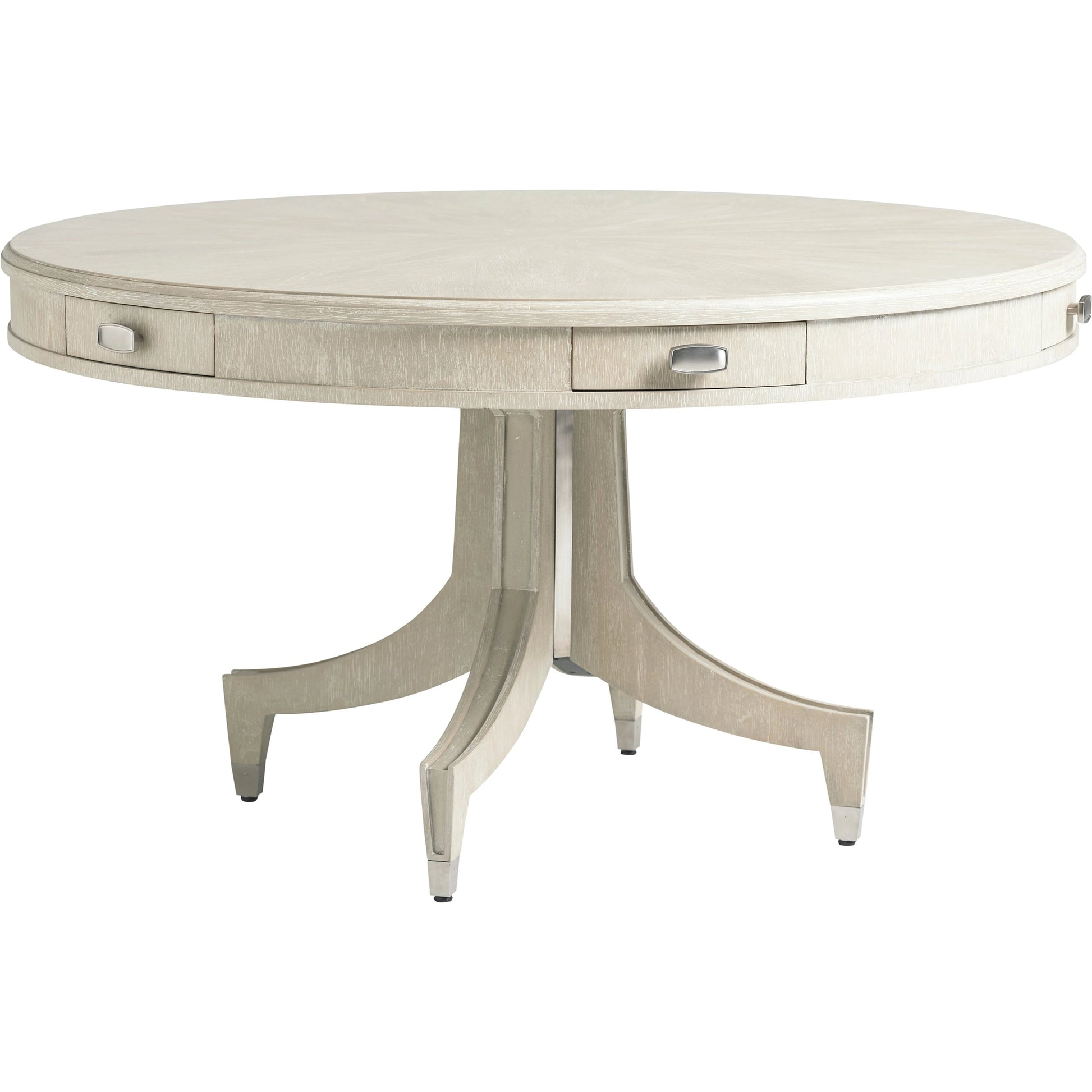Roxbury Game Table by Sligh in pearl gray. Made from unique in a modern style.