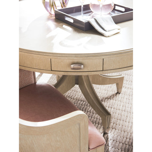 Roxbury Game Table by Sligh in pearl gray. Made from unique in a modern style.